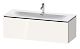 Duravit L-Cube - Umývadlová skrinka 400x1020x481 mm, 1 zásuvka, lesklá biela LC613802222
