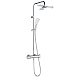 Kludi Fizz - Dual Shower System, termostatická sprchová súprava, chróm 6709505-00