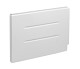 Duravit D-Code - Bočný krycí panel na vaňu 700 mm, ľavý, alpská biela 701035000000000