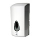 Sanela Nerezové dávkovače - Automatický nástenný dávkovač dezinfekcie , 1000 ml, biela SLDN 08ED