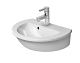 Duravit Darling New - Jednootvorové umývadielko s prepadom, 470x350 mm, biela 0731470000