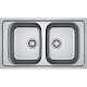 Franke Spark - Drez SKX 620, 860x500 mm, nerezový 101.0504.081