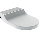 Geberit AquaClean - Bidetová doska Tuma Comfort, SoftClosing, kefovaná nerezová oceľ 146.272.FW.1