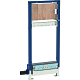 Geberit Duofix - Montážny prvok na sprchu, 130 cm, s odtokom v stene, nástenná armatúra pod omietku 111.581.00.1