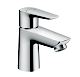 Hansgrohe Talis E - Páková umývadlová batéria 80 LowFlow 3,5 l/min, s výpusťou, chróm 71705000
