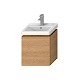 Jika Cubito - Skrinka pod umývadlo 440 mmx480 mm, 1 zásuvka, dub H40J4213015191