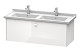 Duravit Brioso - Umývadlová skrinka 452x1220x469 mm, 1 zásuvka, lesklá biela BR404402222