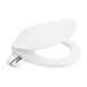 Grohe Bau Ceramic - Manuálna bidetová doska, softclose, alpská biela 39648SH0