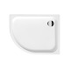 Jika Tigo - Sprchová vanička keramická 1000x800 mm, antislip, pravá, biela H8522116000001