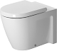 Duravit Starck 2 - Stojací klozet, 370 mm x 570 mm, biely – klozet 2128090000