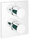 Grohe Grohtherm F - Termostatická vaňová batéria pod omietku, chróm 27618000