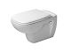 Duravit D-Code - Závesné WC s klasickým sedadlom, alpská biela 45351900A1