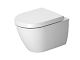 Duravit Darling New - Závesné WC Compact, s HygieneGlaze, alpská biela 2549092000