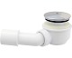 Alca plast Príslušenstvo - Odtoková súprava priemer 60 mm, znížená výška, chróm A471CR-60