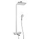 Hansgrohe Raindance Select - E 360 1jet Showerpipe na vaňu, chróm 27113000