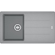 Franke Basis - Fragranitový drez BFG 611-86, 860x500 mm, sivý kameň 114.0494.919