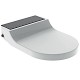 Geberit AquaClean - Bidetová doska Tuma Comfort, SoftClosing, sklo/čierna 146.272.SJ.1
