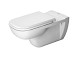 Duravit D-Code - Závesné WC, bezbariérové, alpská biela 22280900002