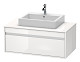 Duravit Ketho - Umývadlová skrinka 426x1000x550 mm, 1 zásuvka, lesklá biela KT669502222