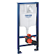 Grohe Rapid SL - Predstenová inštalácia s nádržkou pre závesné WC, tlačidlo Arena Cosmopolitan S, chróm 39504000