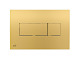 Alca plast Basic - Ovládací tlačítko splachování, zlatá M375