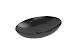 Villeroy & Boch Loop&Friends - Umyvadlo na desku, 620x420 mm, s přepadem, CeramicPlus, Ebony 4A4800S5
