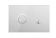 Alca plast Flat - Ovládacie tlačidlo splachovania, nerezová-polomat/lesk STING-INOX