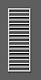Zehnder Subway - Kúpeľňový radiátor 1261x600 mm, rovný, stredové pripojenie 50 mm, chróm SUBC-130-060
