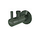 Alca plast Ventily - Rohový ventil s filtrem, lesklý gun metal ARV001-GM-P