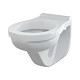 Alca plast Keramika - Závesné WC, biela WC ALCA