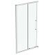 Ideal Standard i.Life - Posuvné sprchové dvere, dvojdielne, 1100 mm, silver bright/číre sklo T4858EO