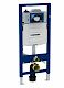 Geberit Duofix - Predstenová inštalácia pre závesné WC, výška 120 cm, hygienický preplach s prípojkou vody, bez ovládania WC 111.049.00.1