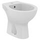 Ideal Standard Eurovit - Stojaci bidet, 360x500 mm, s prepadom, otvor na batériu, biela E877401