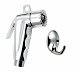 Aqualine Bidet - Bidetová sprška s háčkem, chrom WJ301
