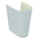 Ideal Standard Eurovit - Polostĺp na umývadlo, biela V921101