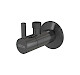 Alca plast Ventily - Rohový ventil s filtrem, matný kartáčovaný gun metal ARV001-GM-B