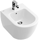 Villeroy & Boch Subway 2.0 - Závěsný bidet 375x565 mm, s CeramicPlus, alpská bílá 540000R1