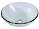 Sapho Beauty - Umyvadlo na desku, průměr 420 mm, čiré sklo 2501-18