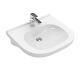 Villeroy & Boch ViCare - Umývadlo Vita 560x550 mm, bez prepadu, otvor na batériu, alpská biela 41195601