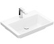Villeroy & Boch Subway 3.0 - Umyvadlo 650x470 mm, bez přepadu, otvor pro baterii, alpská bílá 4A706601