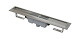 Alca plast Odtokové žľaby - Sprchový žľab Professional 1050 mm, s okrajom pre plný rošt, zvislý odtok, nerezová APZ1006-1050