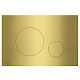 Alca plast Flat - Ovládanie splachovania, mosadz TURN-BRASS