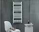 Zehnder Virando - Radiátor kúpeľňový 1200x450 mm, vonkajšie pripojenie, 505 W, biela AB-120-045