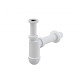 Alca plast Sifóny - Sifón umývadlový, priemer 40 mm, s prevlečnou maticou A43
