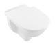 Villeroy & Boch ViCare - Závesné WC bezbariérové, zadný odpad, DirectFlush, alpská biela 4695R001