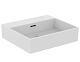 Ideal Standard Extra - Umyvadlo 500x450 mm, s přepadem, bez otvoru pro baterii, bílá T388301