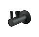 Alca plast Ventily - Rohový ventil s filtrom, matná čierna ARV003-BLACK