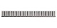 Alca plast Odtokové žľaby - Rošt na líniový sprchový žľab 1450, nehrdzavejúca oceľ/mat LINE-1450M