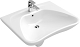 Villeroy & Boch ViCare - Umývadlo Vita, 600x490 mm, bez prepadu, otvor na batériu, biela 71196101