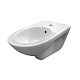 Alca plast Keramika - Závesný bidet, otvor na batérie, biela AC01